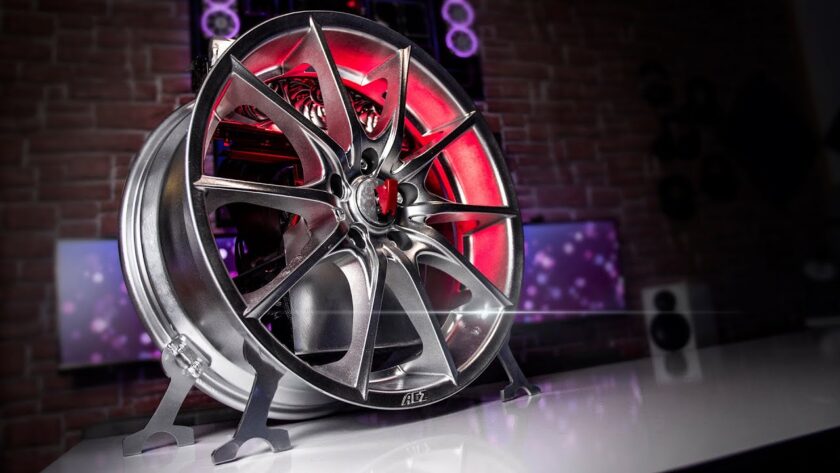 CipFlixTV – a facut un PC in JANTA DE MASINA