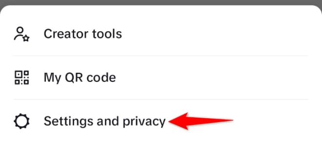 settings privacy