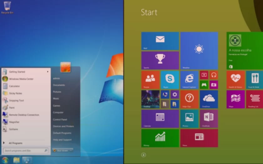 Windows 11 Windows 7